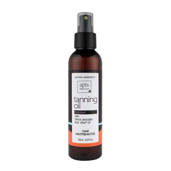 Huile de bronzage hydratante aux huiles de carotte, d'avocat et d'olive aux notes parfumées d'été