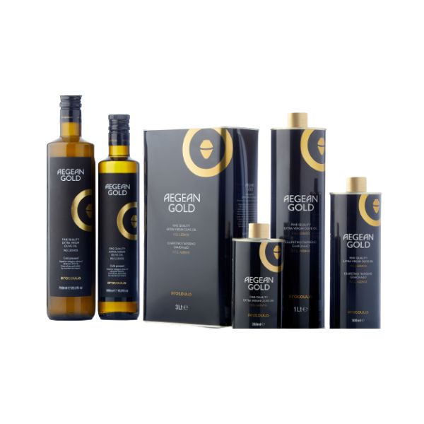 Aegean gold Huile d'olive Premium extra vierge - I.G.P. Lesvos-Grèce